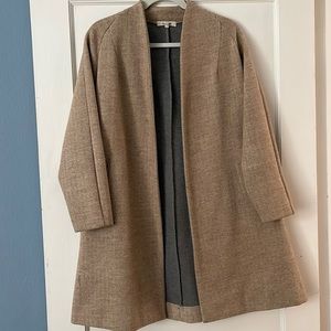 Madewell tan herringbone jacket